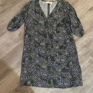 See By Chloe Navy Floral Dress
